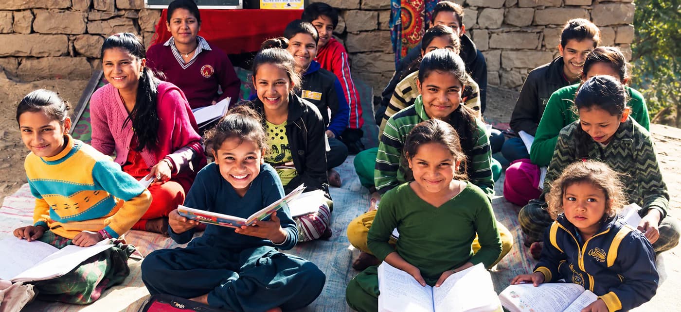A photograph from Sewa Sanskriti’s work with communities.